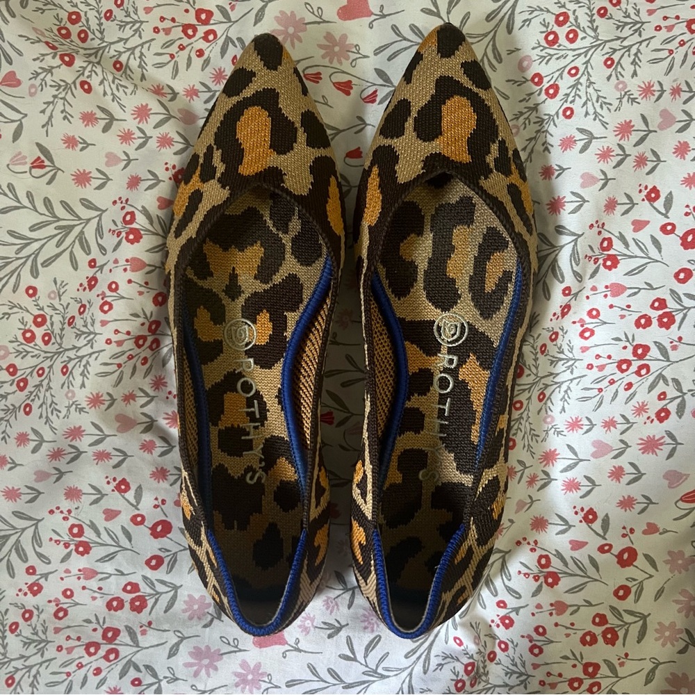 EUC Big Cat Rothys Pointed Flats